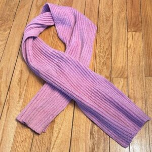 Kenneth Cole Reaction Scarf Soft Pink Knit Accessory